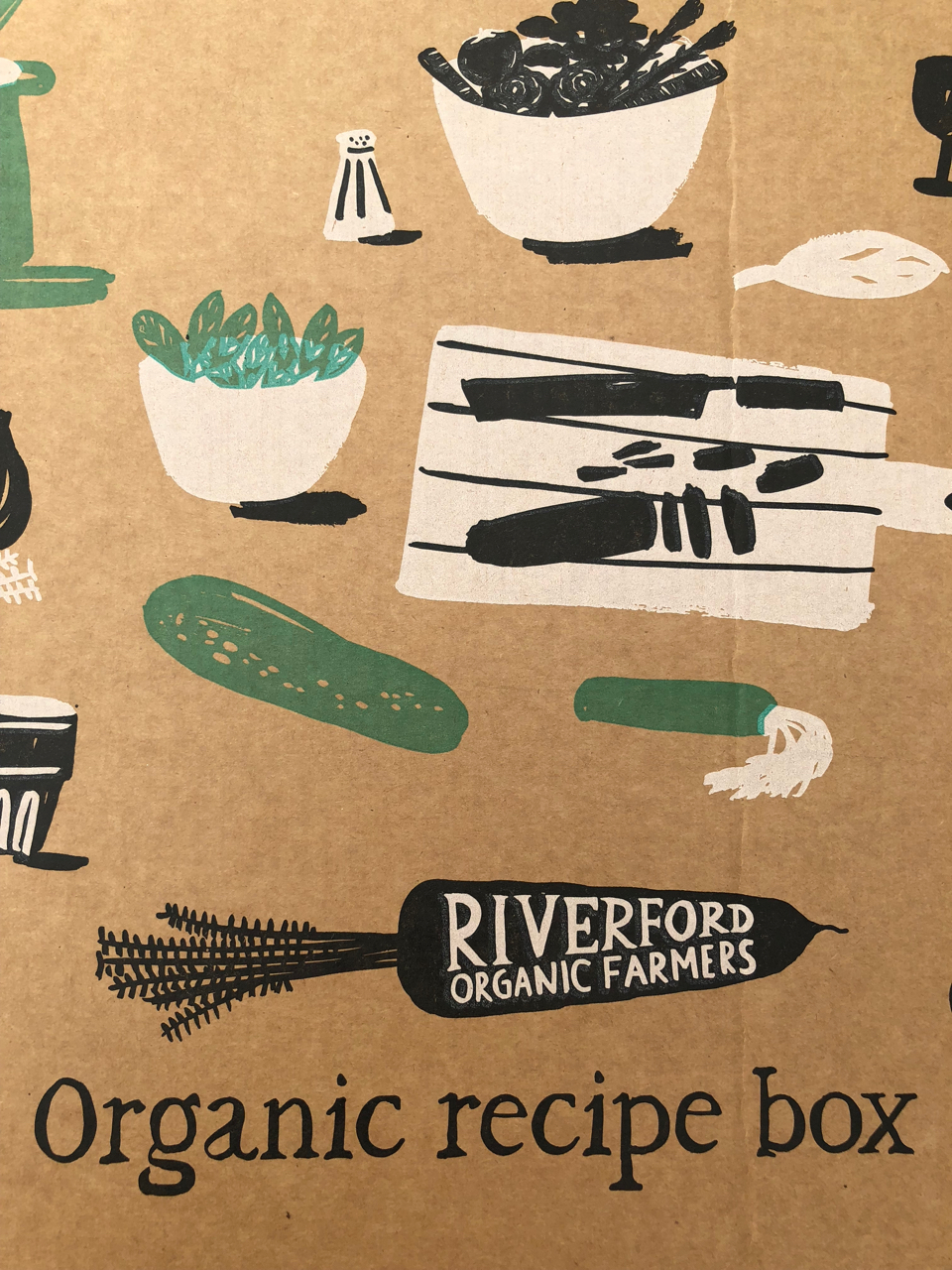 Riverford recipe box York on a Fork